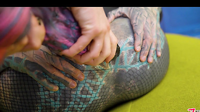 Hard Anal Play With Big Toys - 0% Pussy - Alexandra Cat