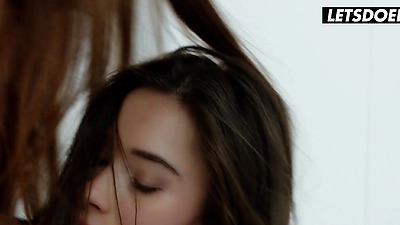 Stunning Babes Liya Silver & Kaisa Nord Fucked by Lucky Stud - WHITEBOXXX