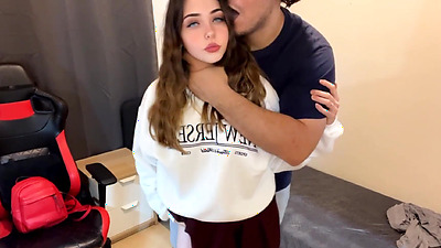 My friend's stepfather convinces me to fuck, I wanted to go to the movies, and I end up fucking a 46-year-old fat guy, (SPEAKING SPANISH) full video