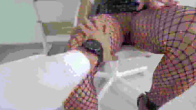 Office Hard sex! Female POV handjob, Facial!