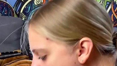 The oral creampie queen?