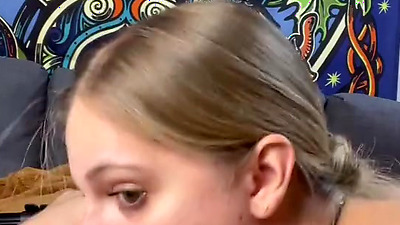 The oral creampie queen?