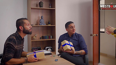 Latina Secretary Abby Motano Fucked By Bosses Phillip Car And Danny Clark - Abby Tits