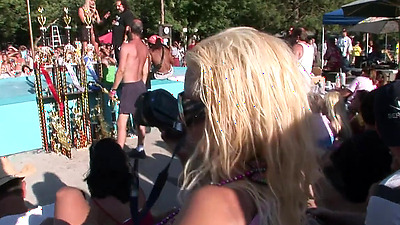 Naked By The Pool - Kayla Paige