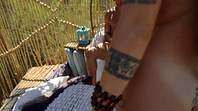 RICKYS ROOM - Sexploring a Wild Flower With Big Titty Hottie Indica Flower