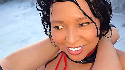 Submissive MILF gets dominated outdoors on rooftop by bricklayer. Facial, blowjob and golden shower, a real submissive and compliant latina whore