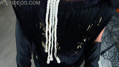 Mature stepmom is a true cougar with amazing boobs and liked her step son