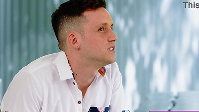 On a date with her curvy MILF step mom lead to amazing sex