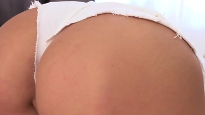 Amazing Arse In Minishorts Arse Gaping And Rough Anal