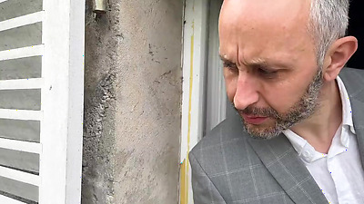 Ellie Is Manhandled Under The Amazed Eye Of A Voyeur