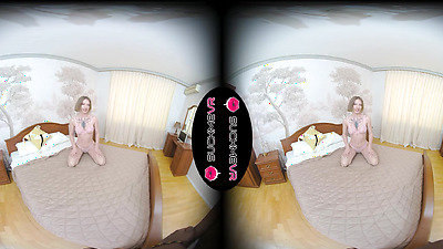Stella Bliss Plays With Dark Penis In VR