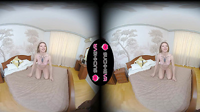 Stella Bliss Plays With Dark Penis In VR