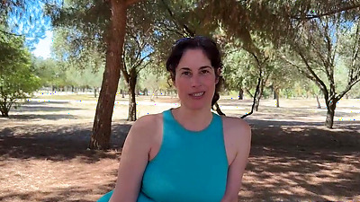 Mature Spanish MILF Emmita has an unforgettable porn debut with a young dude!