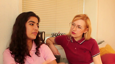 Ersties - Luna & Natalia Shoot Their First Lesbian Video Together