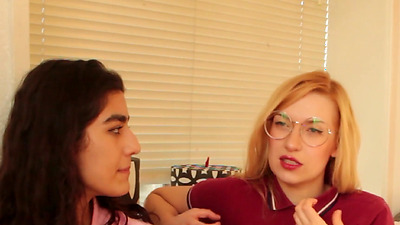 Ersties - Luna & Natalia Shoot Their First Lesbian Video Together