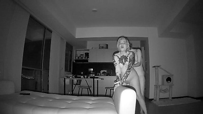 April And Nyx - Two Girls Fucked In Standing Position