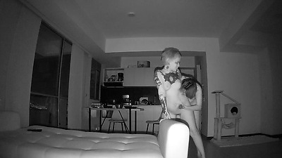 April And Nyx - Two Girls Fucked In Standing Position