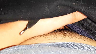 I wanted sex so badly that I put my hand down my panties and started masturbating at the bus station - Girls fly orgasm