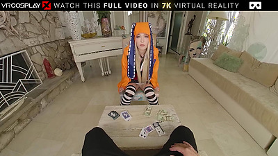 Petite Blonde Lilly Bell As KAKEGURUI's RUNA Is Angry And Horny