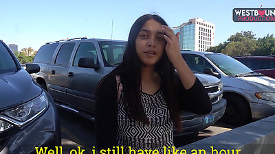 Curvy Latina Masturbates With Big Dildos On Casting Couch