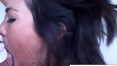 Gorgeous Pornstar Loves Giving a Wet Blowjob