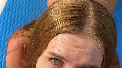 Real meeting at the lake, people saw us cum on our face