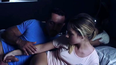 PURE TABOO Perv Step Dad Having Sex With Step Daughter's Friend - Mona Blue