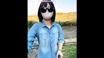 Sexually active Japanese girls exposing her nude body in public and getting excited.