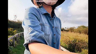 Sexually active Japanese girls exposing her nude body in public and getting excited.