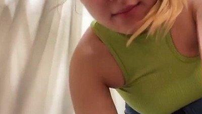 Public Anal fingering and pussy fucking