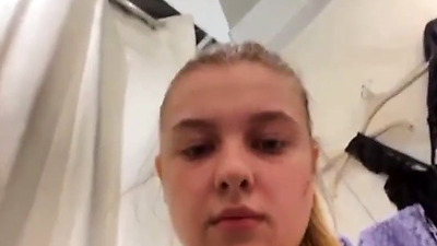 Public Anal fingering and pussy fucking