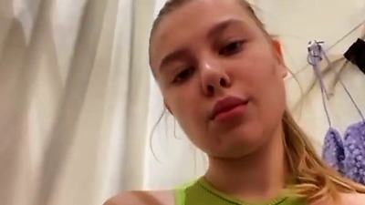Public Anal fingering and pussy fucking
