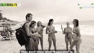 Hot Influencer Kisses Married Tourist On Beach In Brazil!