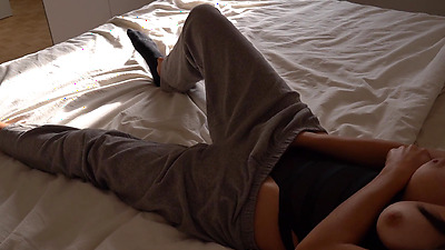 TEEN ROOMMATE CAN'T FUCK, SHE ASKS FOR DRY HUMPING