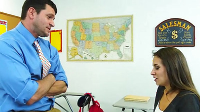 Cassidy Klein Fucking In The Desk With Her Tattoos - Juliana Grandi