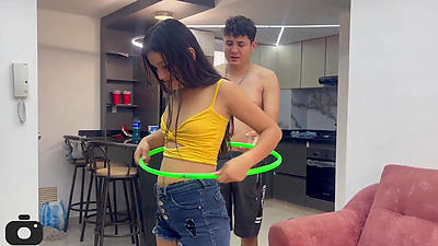 My shy stepsister wants to be a gymnast and I help her by giving her the best fuck of her life. H.L.