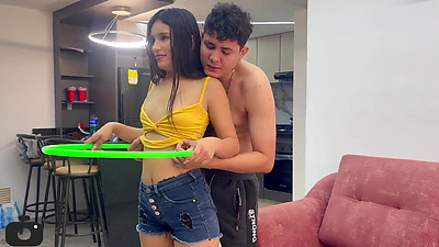 My shy stepsister wants to be a gymnast and I help her by giving her the best fuck of her life. H.L.