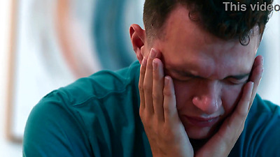 Catfished his huge boobs granny MILF stepmom on a dating app