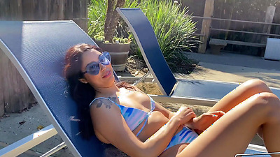 Vanessa Sky Was Hungry To Get Creampied By My Fat Dick