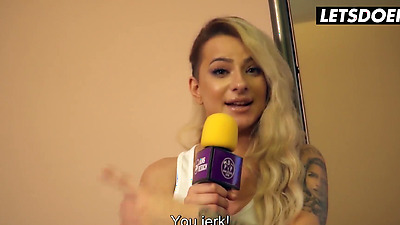 Beautiful Girl Sina Longleg Fucked Deep By Fat Penis After Interview - LETSDOEIT