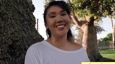 Lovely big boobed asian enjoy showing her nice tits and big arse