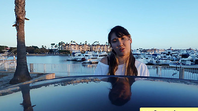 Lovely big boobed asian enjoy showing her nice tits and big arse