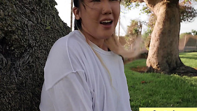 Lovely big boobed asian enjoy showing her nice tits and big arse