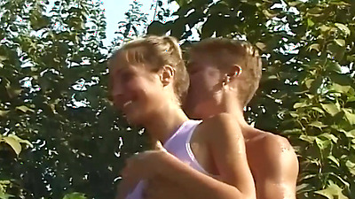 oiled stepsis outdoor anal fucked