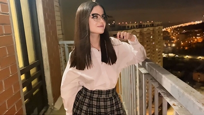 Afslappet sex med en nabo, der havde et slagsmål med sin kæreste