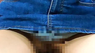 No panties, no bra, cowgirl position, self-induced masturbation