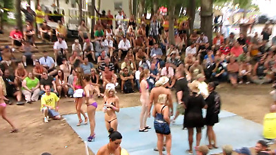 Strippers Competing For Miss Nude North America Award