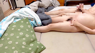 Sex with someone in the next room... Japanese / Nakadashi / Amateur / Private Photography / Japanese