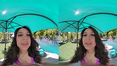 Eliza Ibarra Needs To Be Very Oiled Up In Exchange For A Blowjob