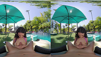 Eliza Ibarra Needs To Be Very Oiled Up In Exchange For A Blowjob